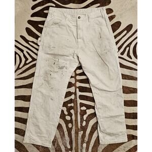 Genuine Dickies Sherwin Williams Painters Pants Distressed Paint Splatter 34x32